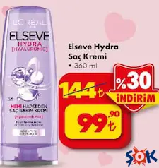 ELSEVE HYDRA SAÇ KREMİ 360 ML
